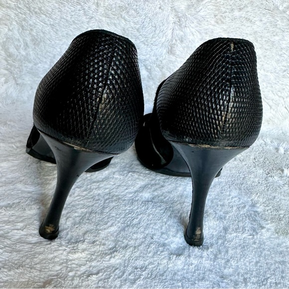 Manolo Blahnik Ponyhair Snakeskin heels - Picture 6 of 8